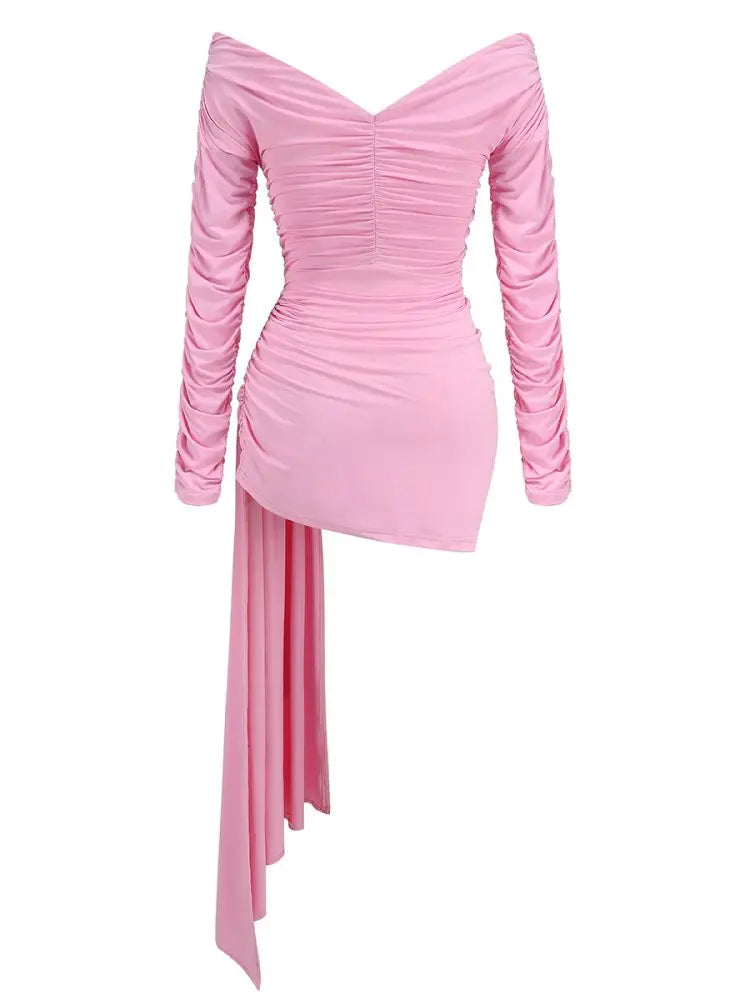 Pink Color Women Long Sleeve