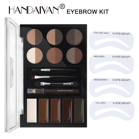 Brow Stamp Kit Tattoo Makeup Contour Waterproof