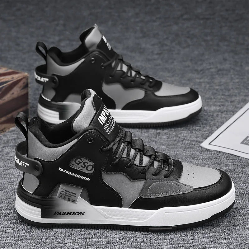 High top lace up sports men's