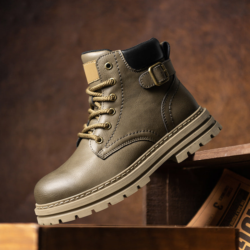 high top men's workwear boots