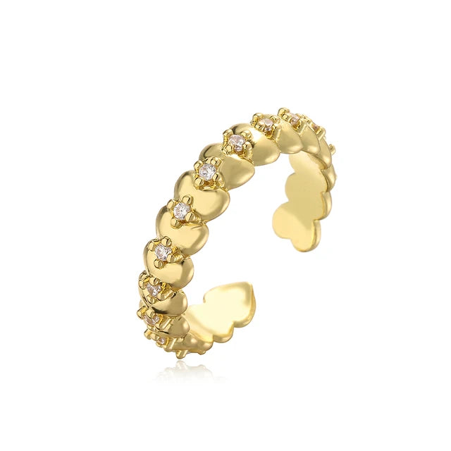Gold Wedding Jewelry Female Luxury