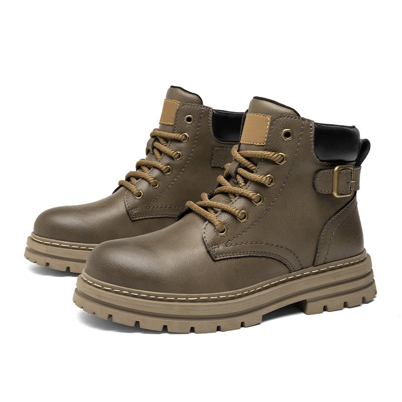 high top men's workwear boots