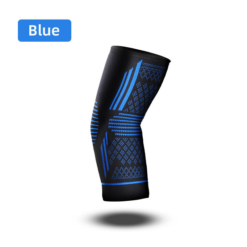 Sports elbow protection with four-way elastic