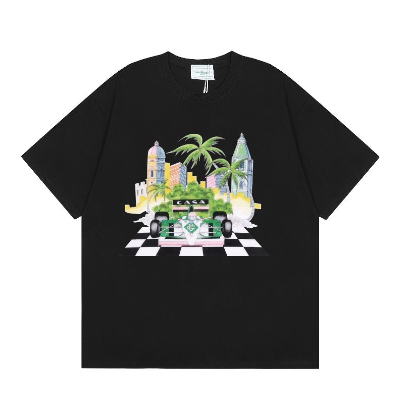 Summer American style T-shirt for men
