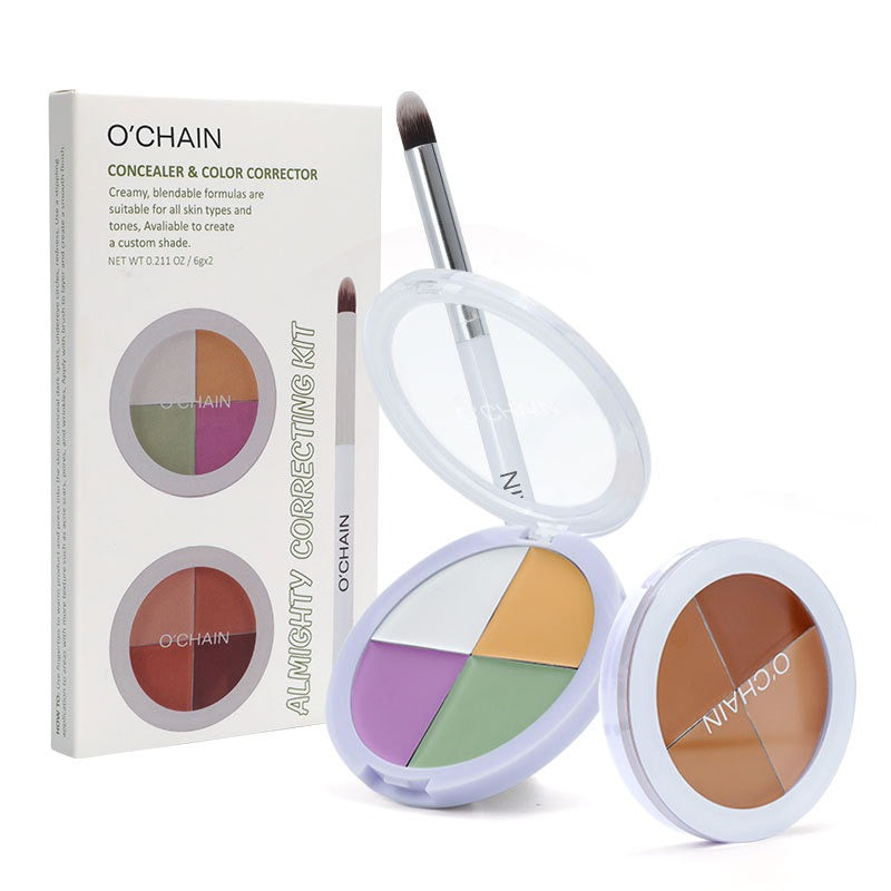 O'CHAINFour-color concealer set to cover spots