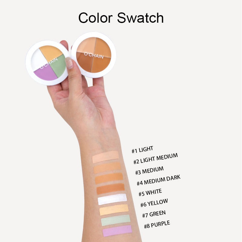 O'CHAINFour-color concealer set to cover spots