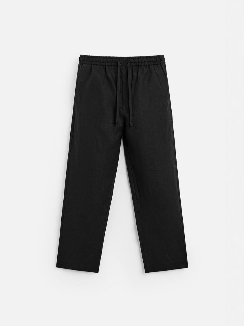 Summer Men's Cotton Linen Casual Trousers