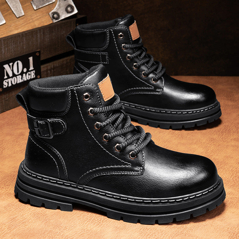 high top men's workwear boots