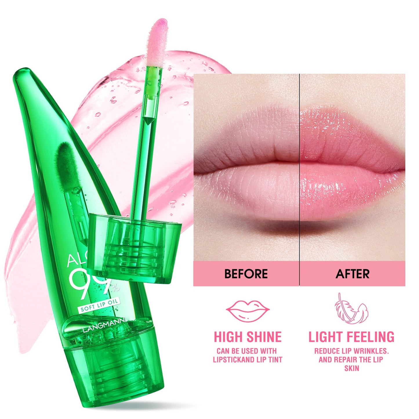 langmannni  Aloe vera lip glosS