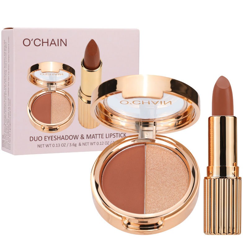 O'CHAIN Pearlescent two-colorMatte lipstick