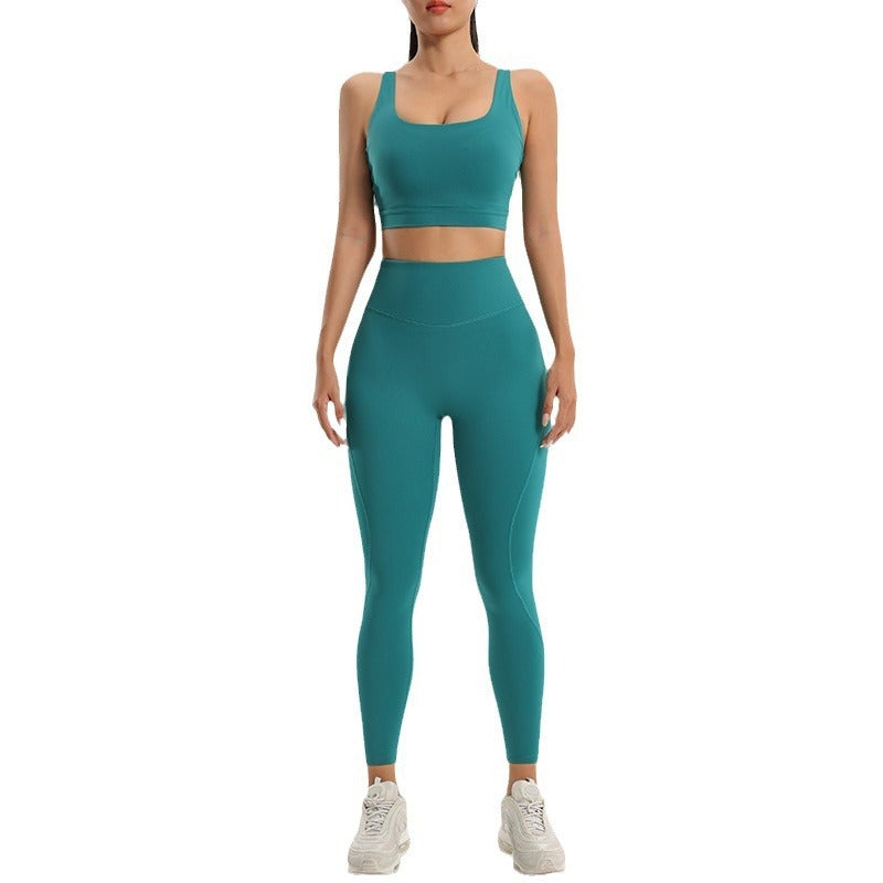 sports and fitness set yoga