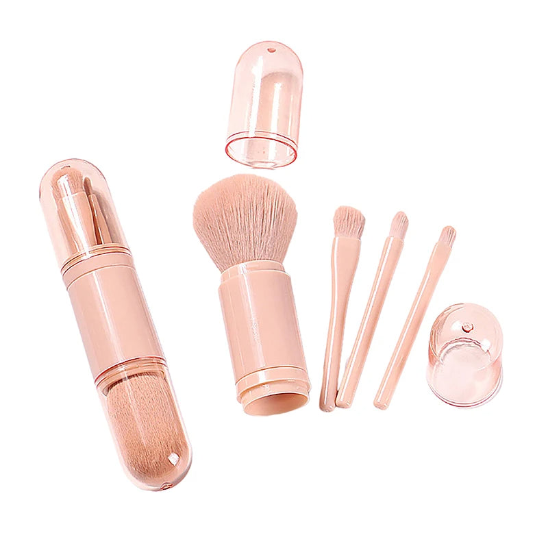 4 In 1 Makeup Brush Portable