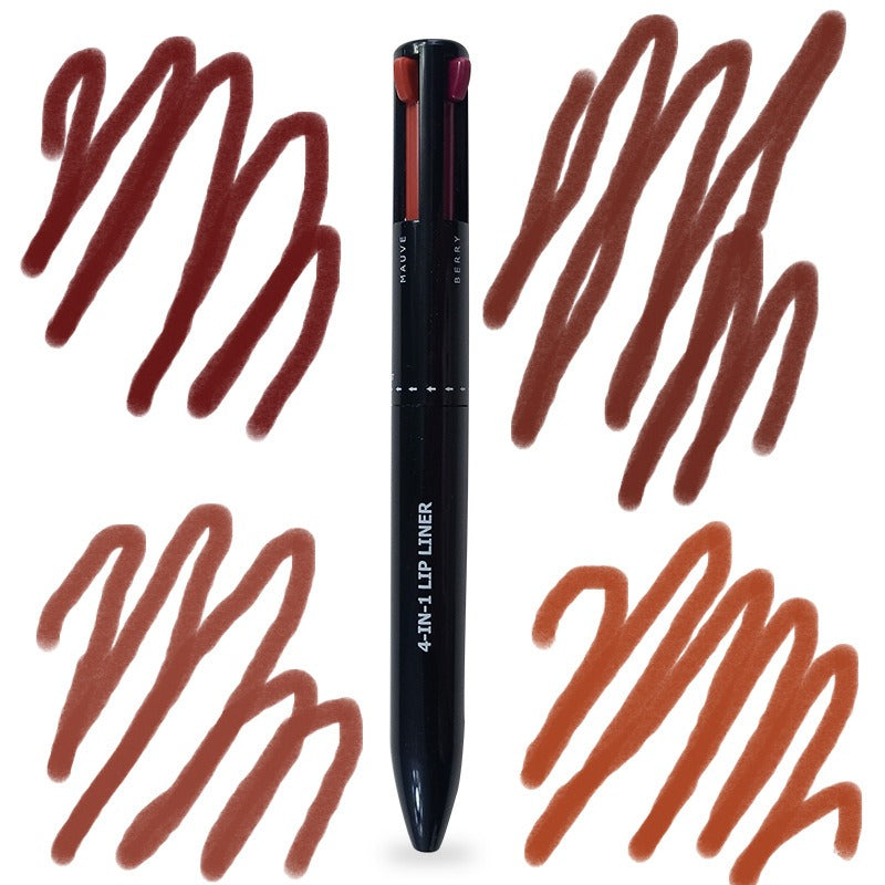 4 in 1 makeup lip liner lipstick 4in1 makeup pen