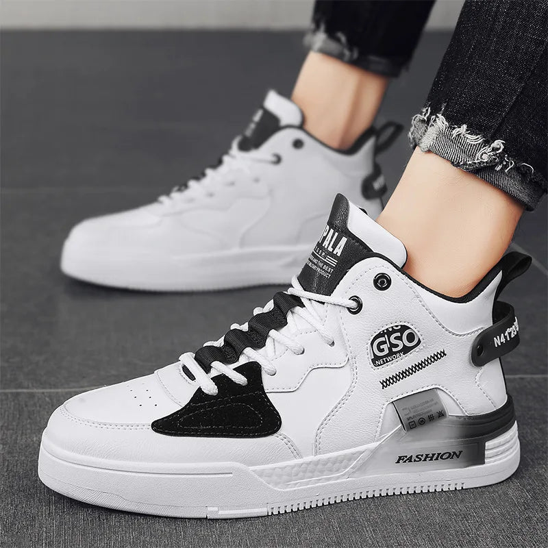 High top lace up sports men's