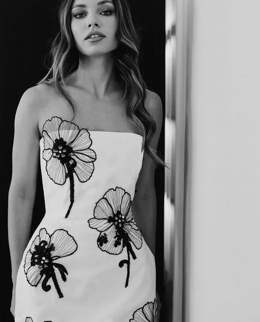 High Quality Women Sexy Strapless Bodycon