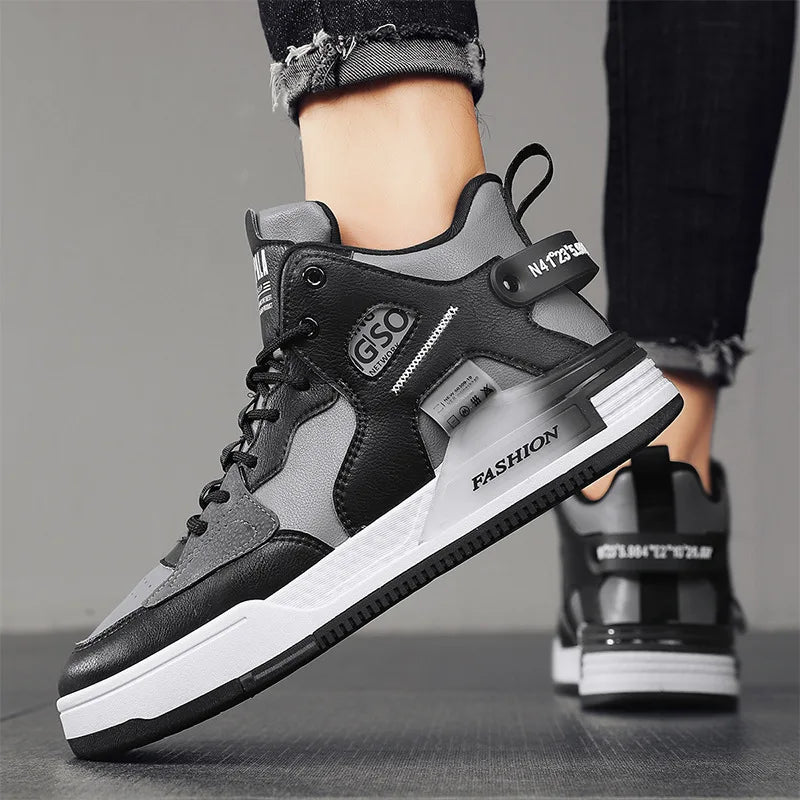 High top lace up sports men's
