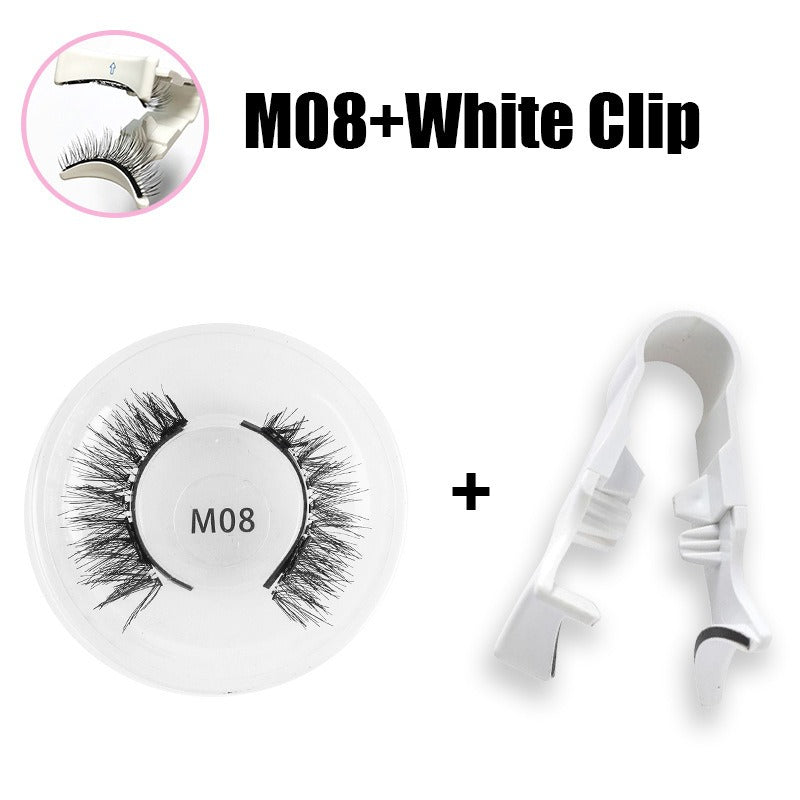 Magnetic false eyelashes set one