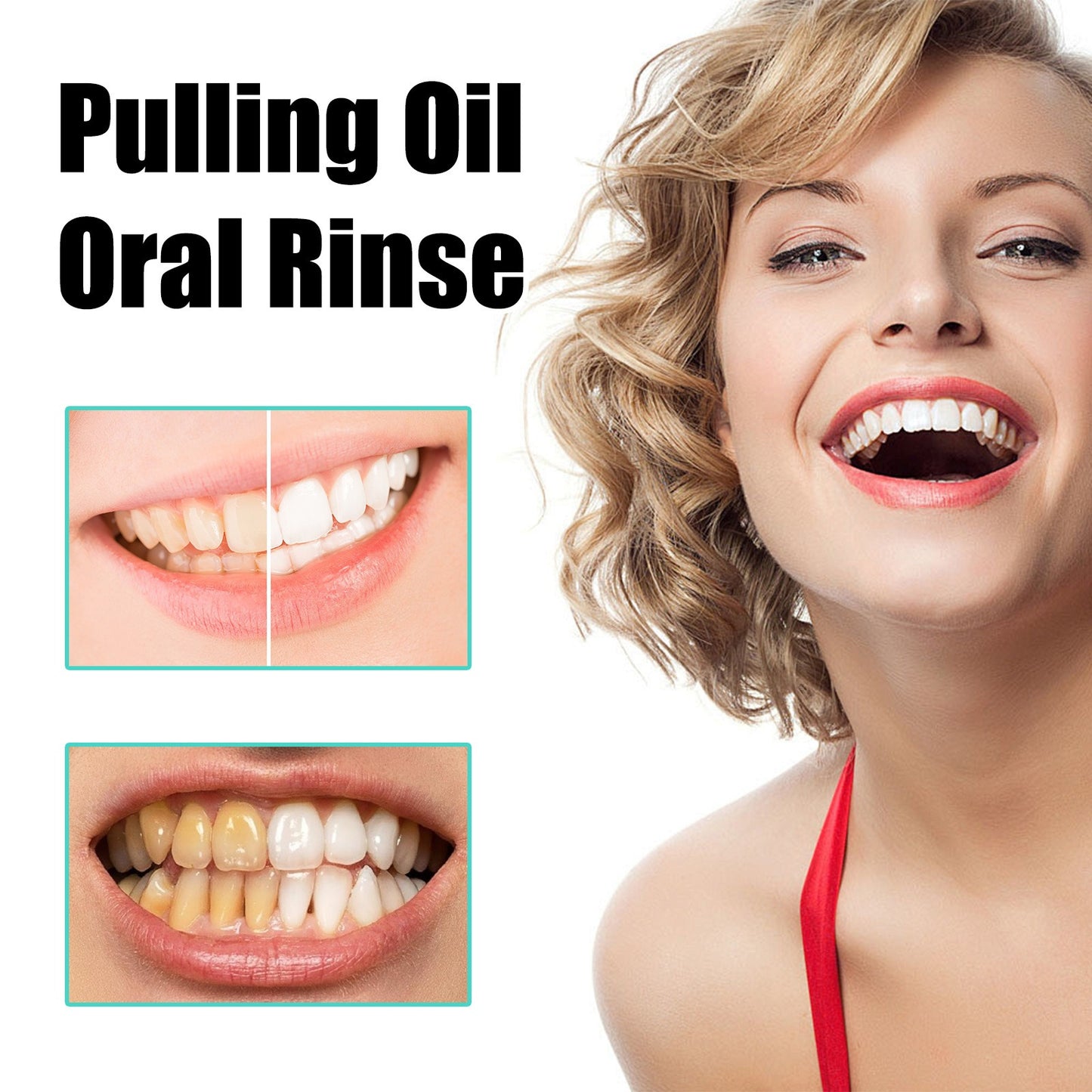 Oral Coconut Oil Mouthwash Removes